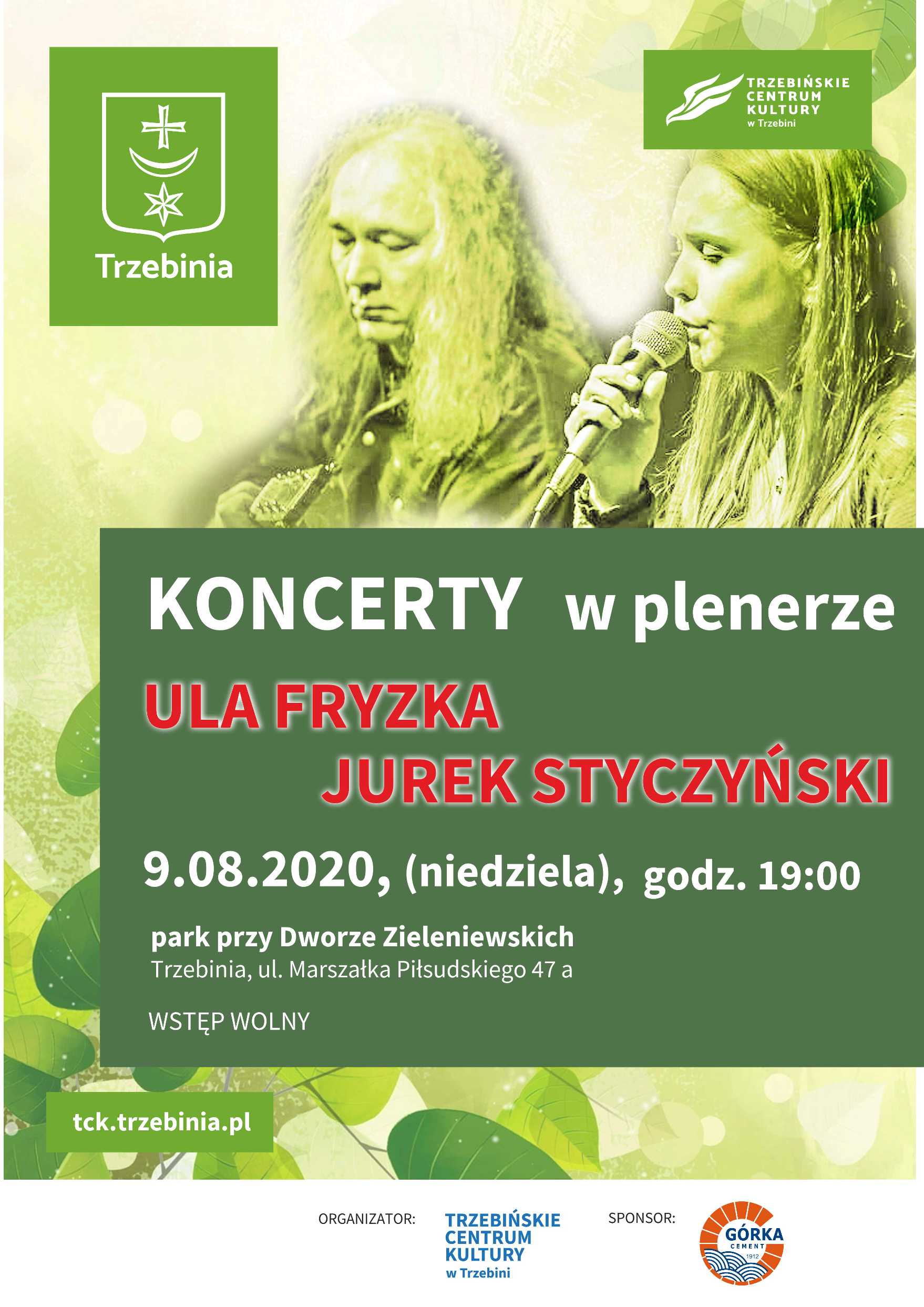Koncert w plenerze - Ula Fryzka i Jurek Styczyński